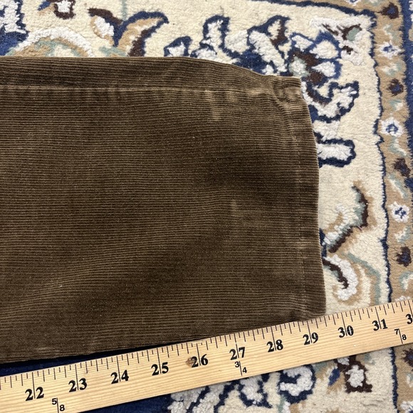 Vintage Levi's Corduroy Pants USA 90s Valencia Factory Brown 5 pocket 36x29 - Picture 7 of 10